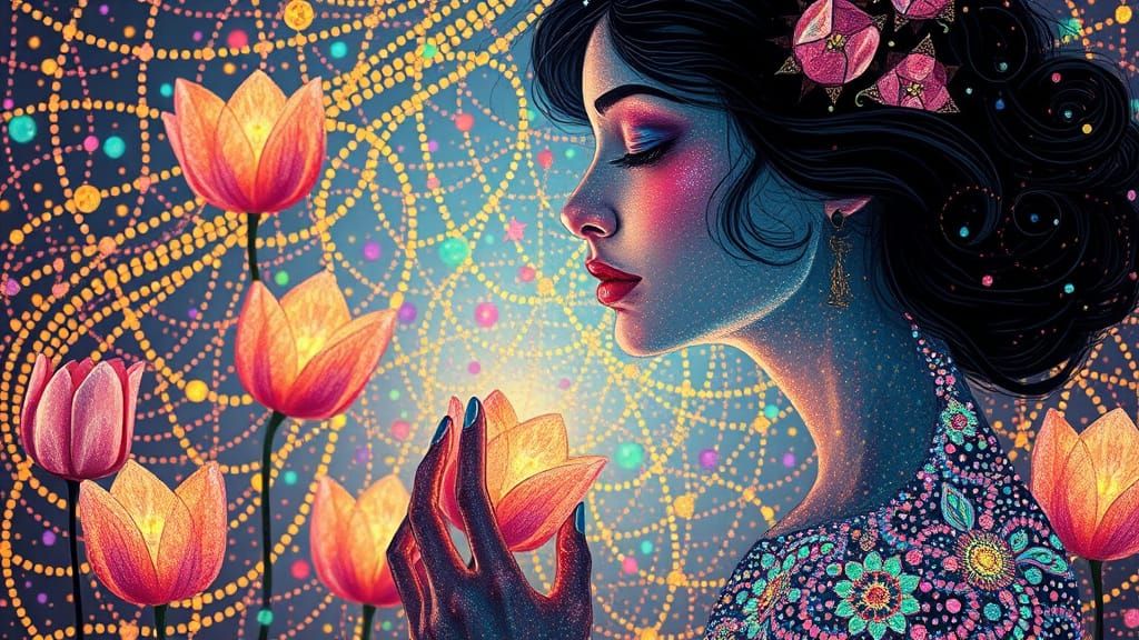 Ethereal Whispers of Opal and Crystal: A Dreamlike Celebrati...