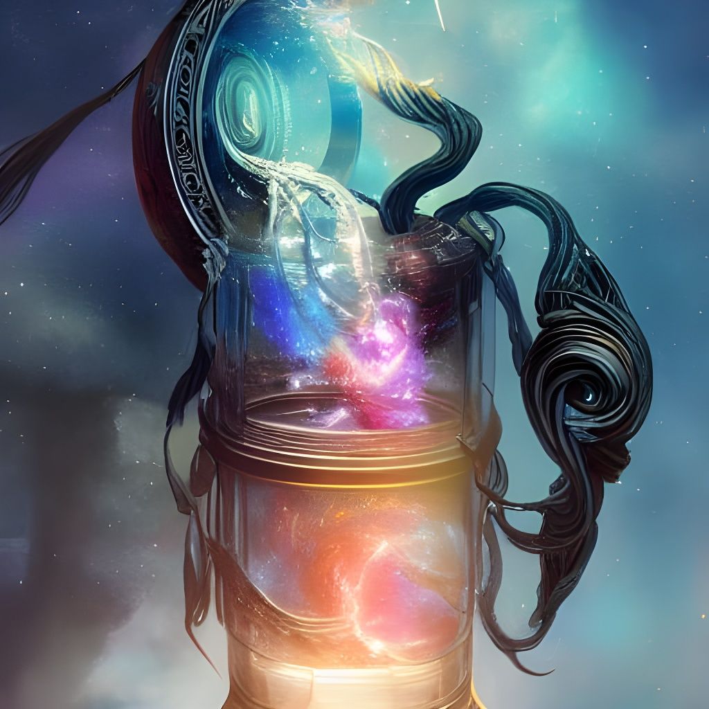 Galaxy in a Jar: Hyperdetailed Fantasy Art