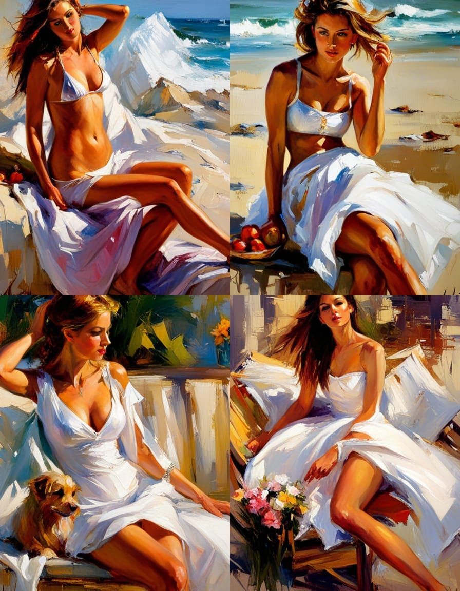 Romantic Impressionism Inspired by Garmash