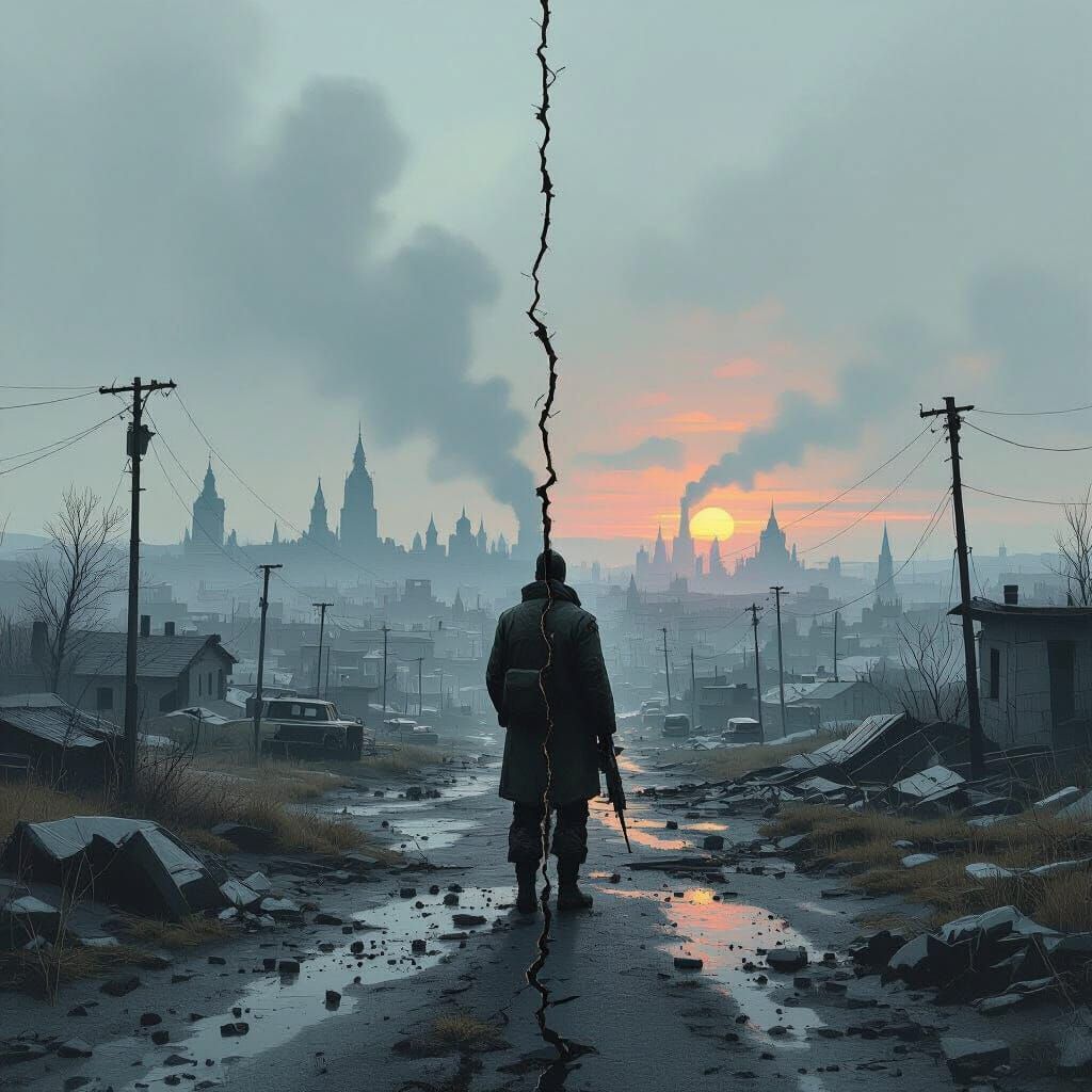 War-Torn Ukraine: A Dystopian Vision