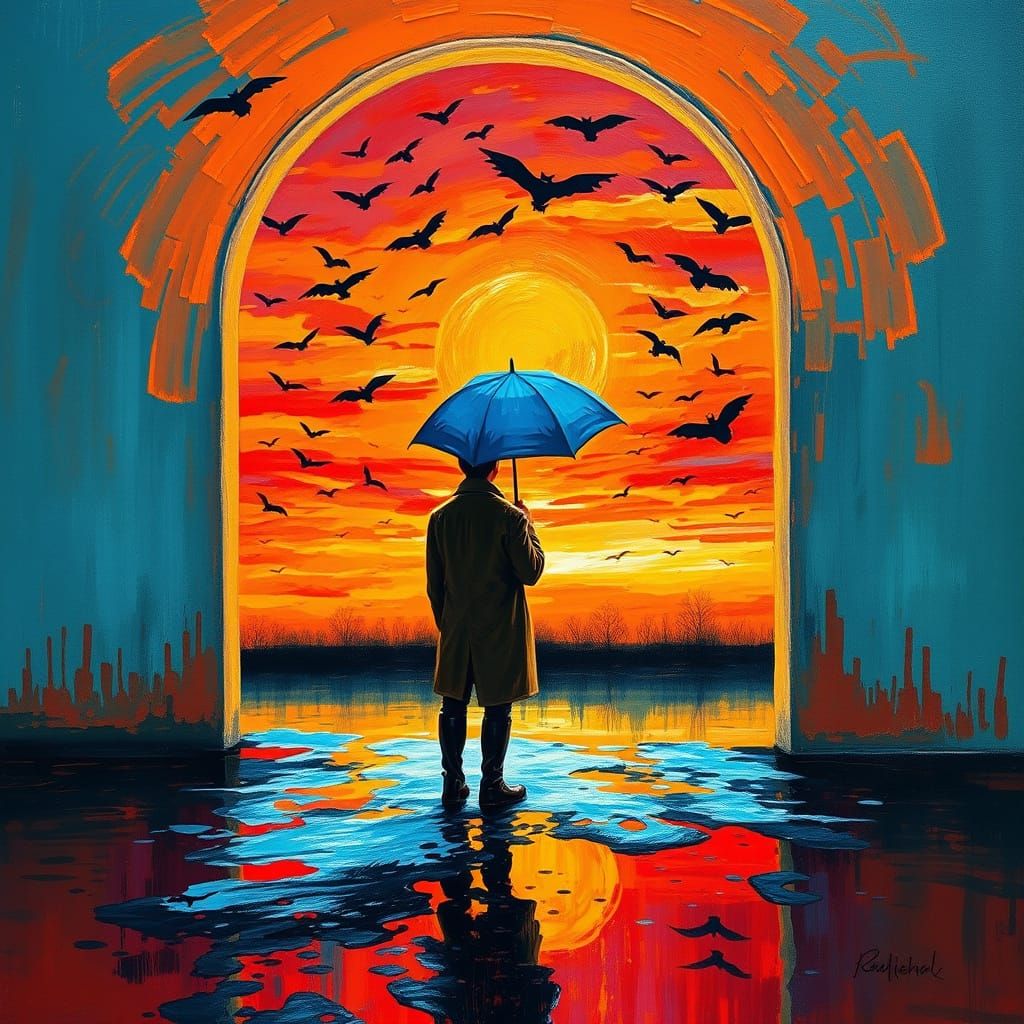 Watching the Sun Set