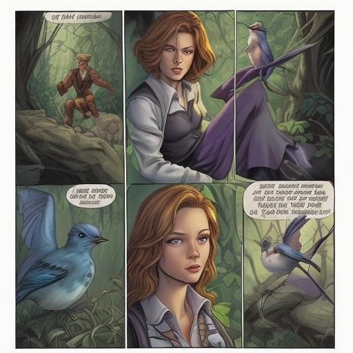 Flycatcher from Fables Comic Book Series