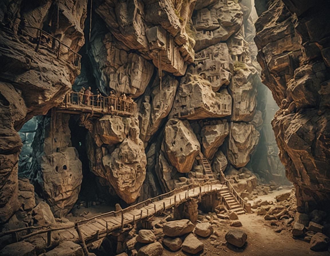 Cavern of Bo People Burials: Cinematic Still