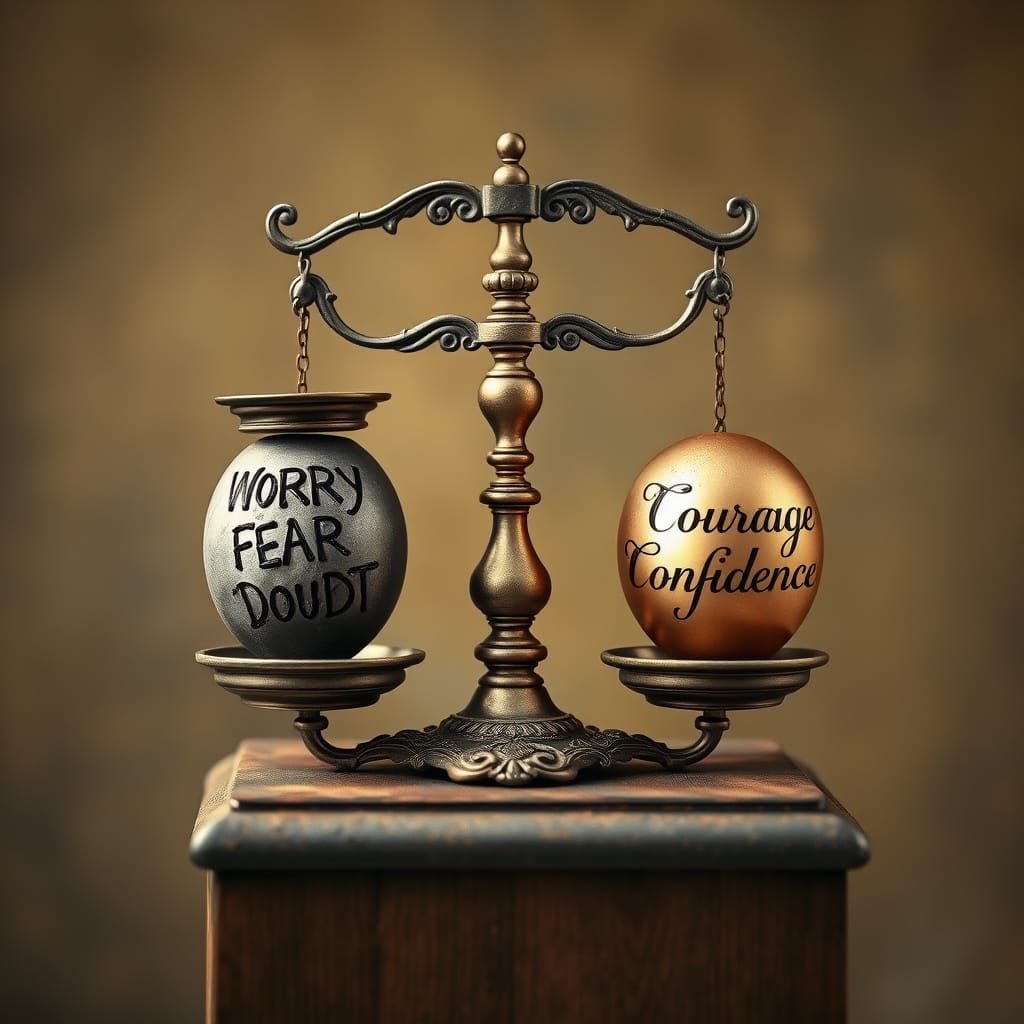 Balancing Peace and Worry in a Delicate Scale