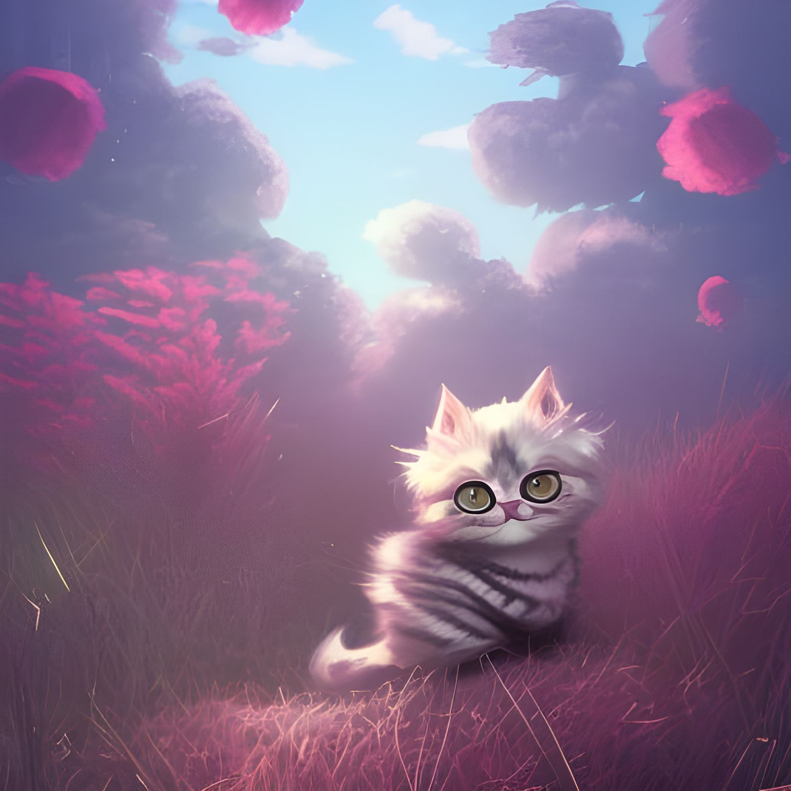 Grinning Kitten