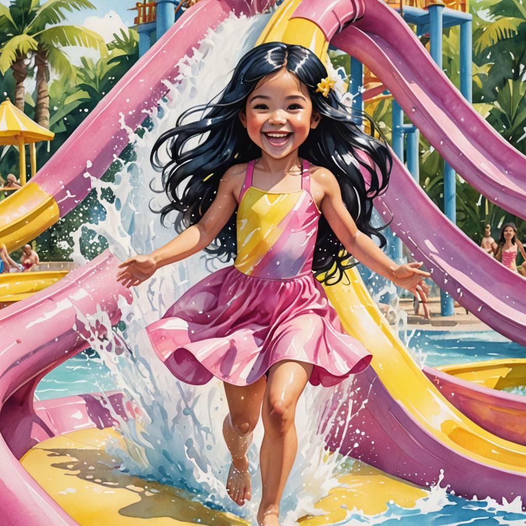 Fun Day at the Water Park 💫