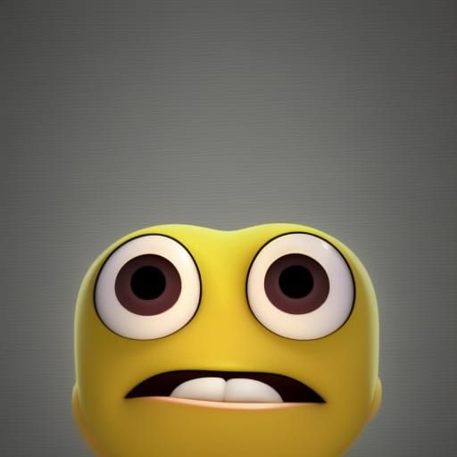 Cute Cartoon Emoji Collection in 3D Digital Art