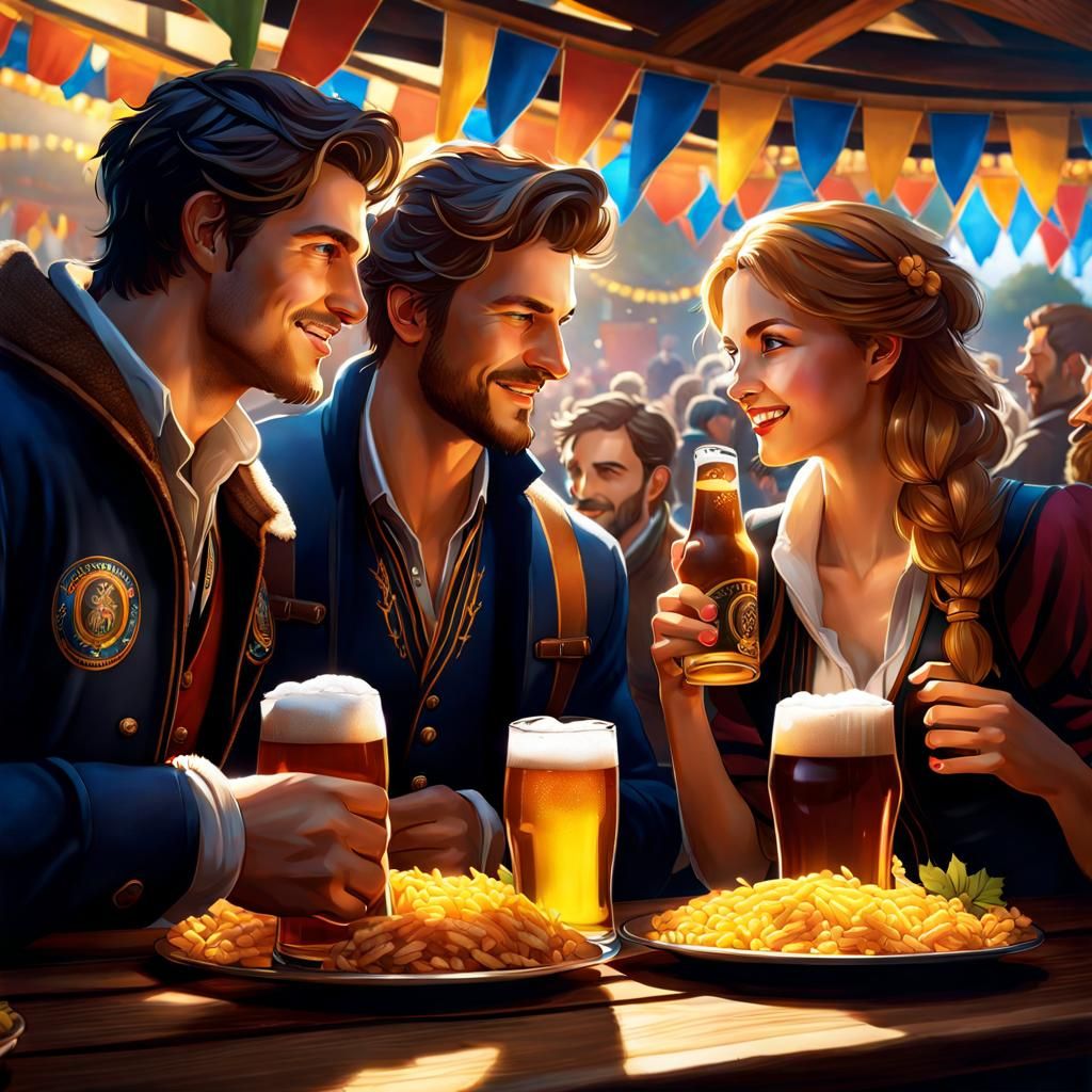 Fun at the beer festival