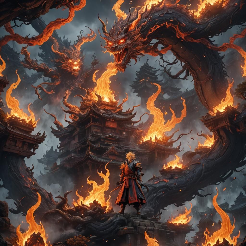 The Flame Hashira. Rengoku