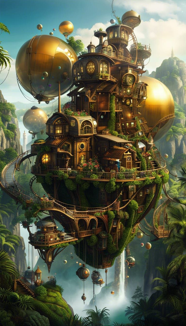 Steampunk Island