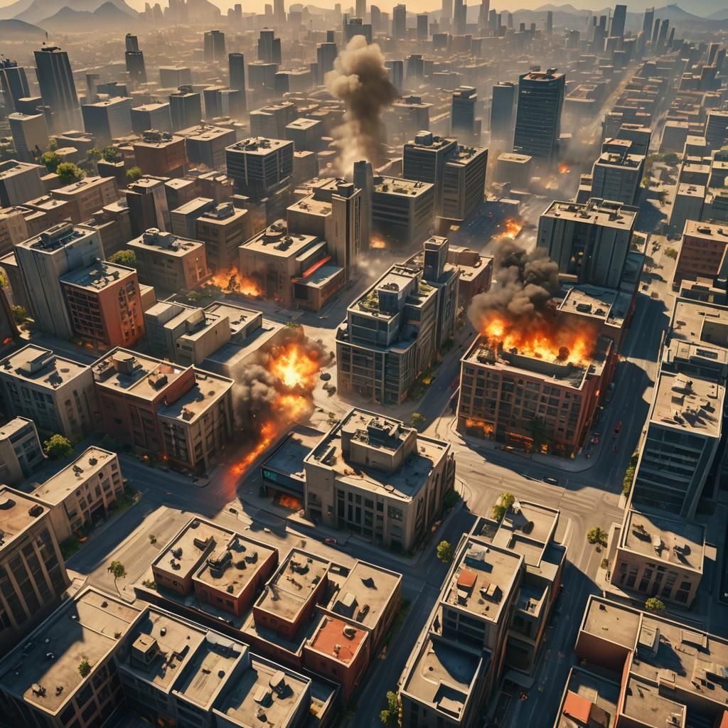 Los Santos and Warzone Worlds Collide