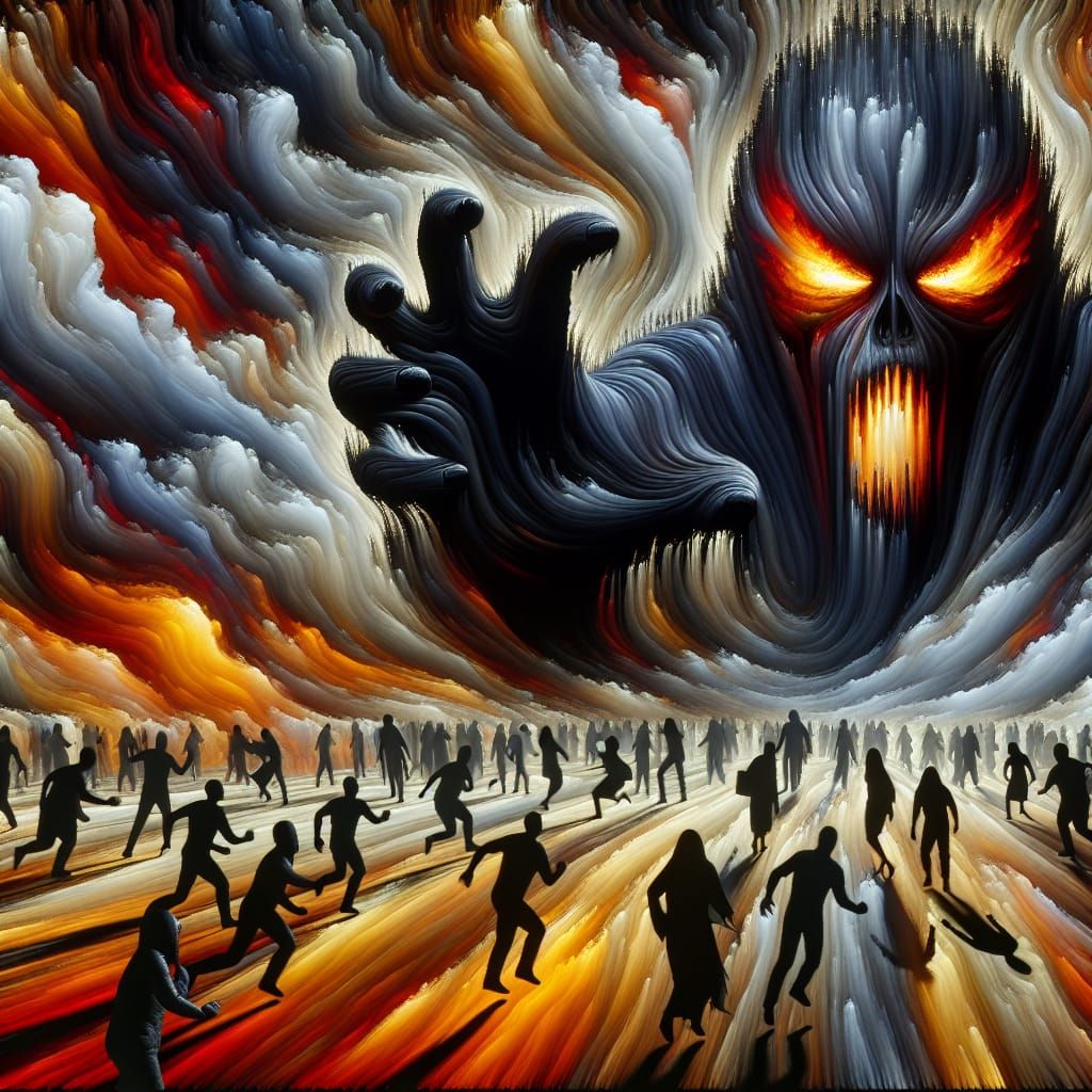 Abstract Art: Juxtaposition of Fear and Desire