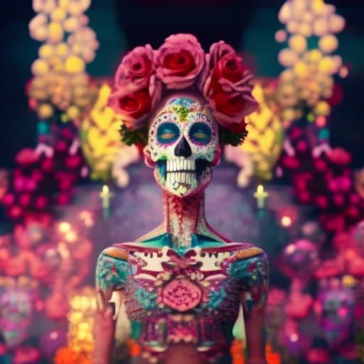 Day of the Dead Celebration: Costumes and Sugar Skulls