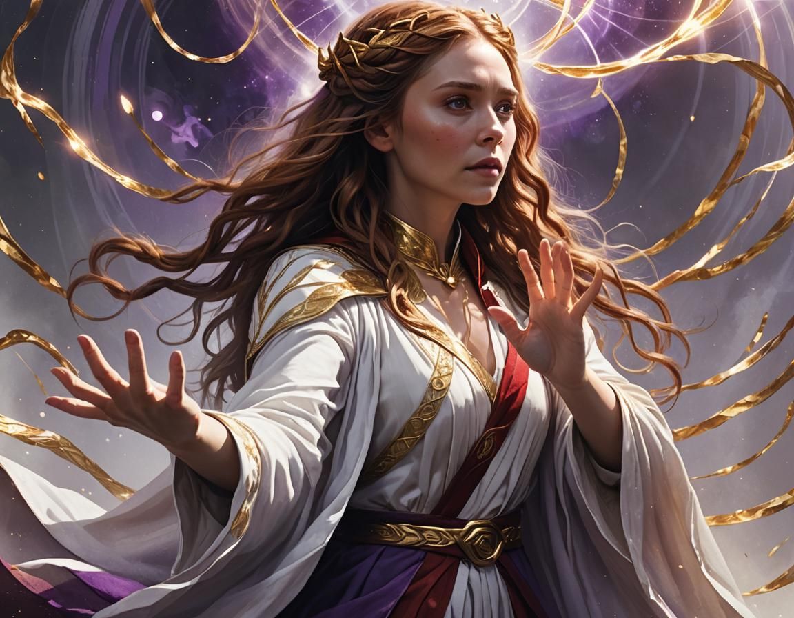 Elizabeth Olsen casting magic