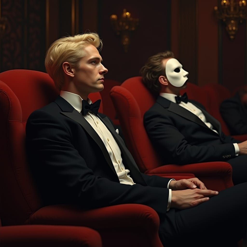 Man Watches Tragic Performance of Phantom of the Opera