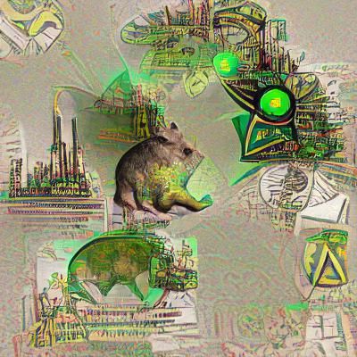 Radioactive Renaissance Rodent in Rainforest