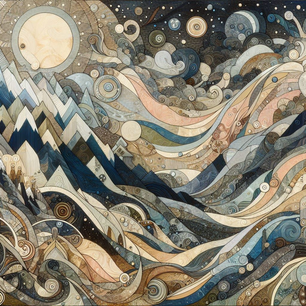 Mulchy Exotic Chipboard Landscape