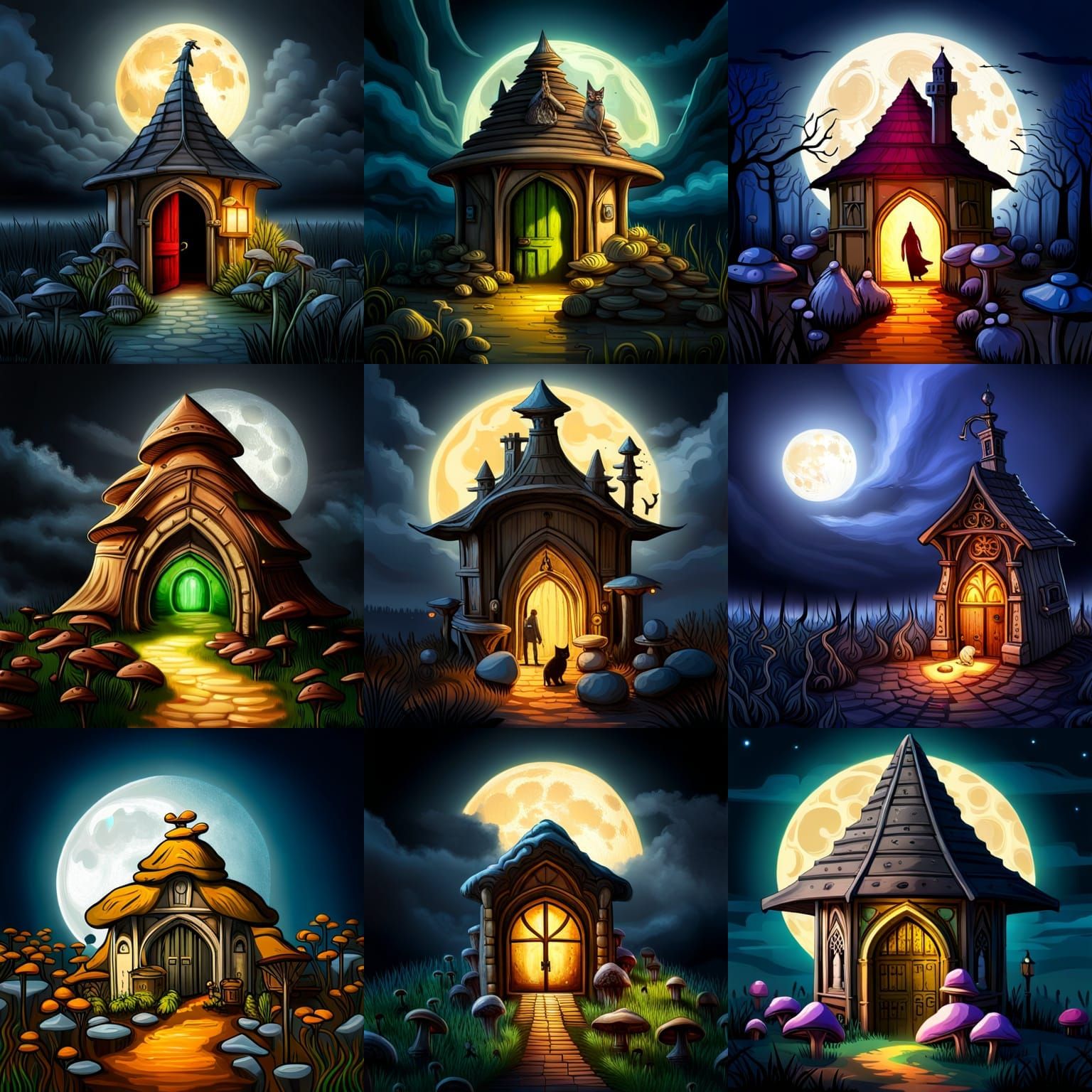 Gothic Dwarven Bank in Mushroom Garden