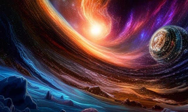 Pleiadian Starseeds with Light Codes in Hyperrealism