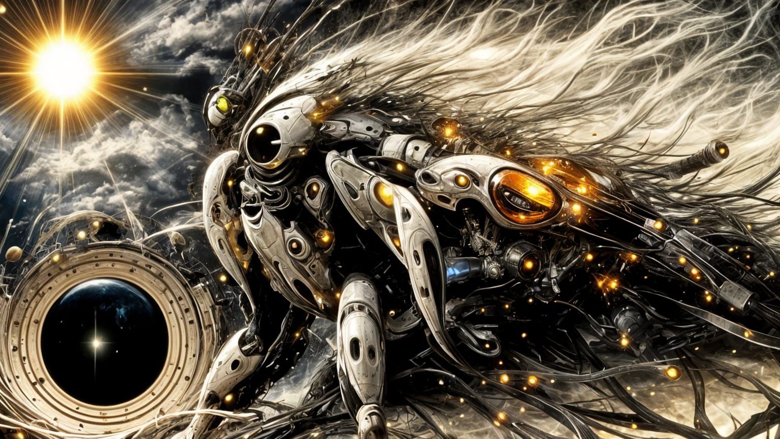 Abstract Inverted Color Design