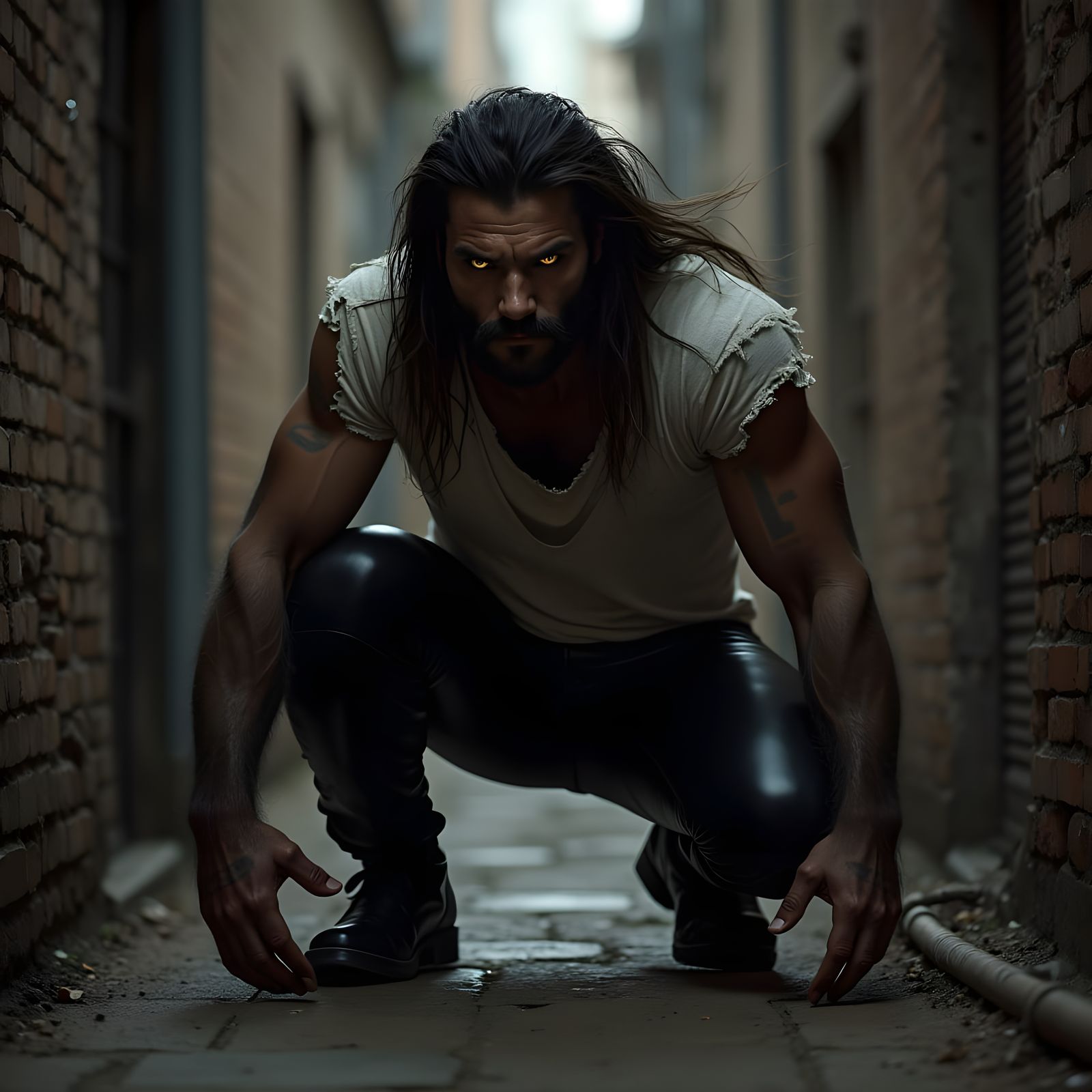 Mark Hamil as a Sabertooth God Hybrid