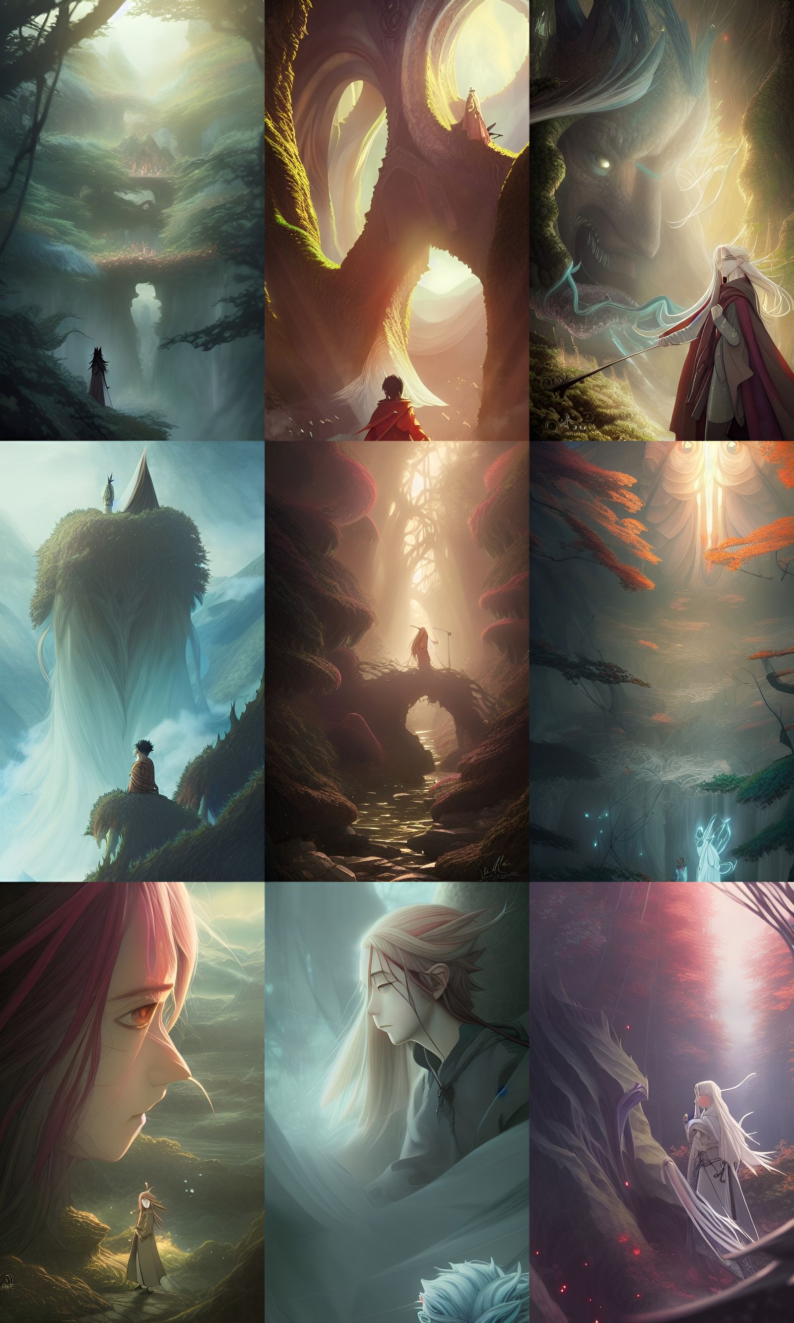 If Masashi Kishimoto Animated The Lord Of The Rings (Creator of Naruto)