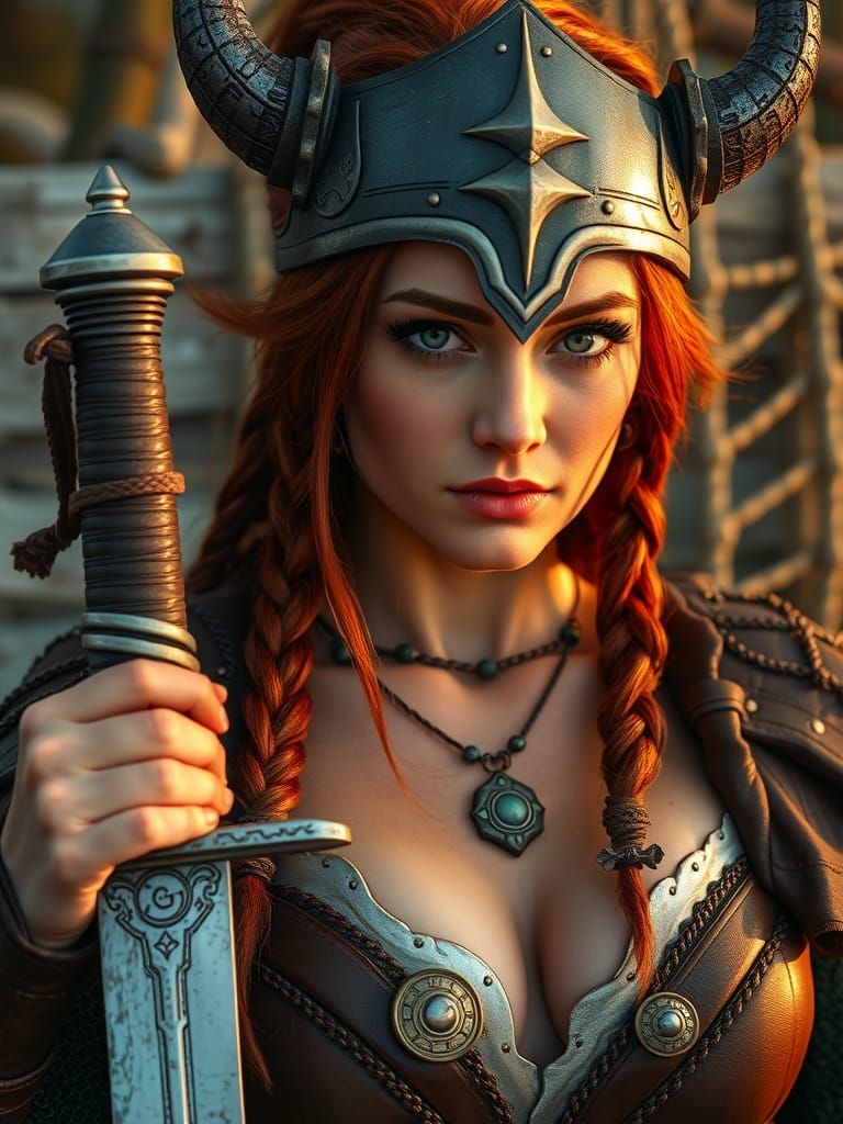 sexy Vicking woman
