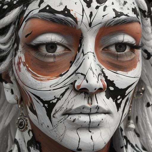 Monochromatic Minimalist Scene