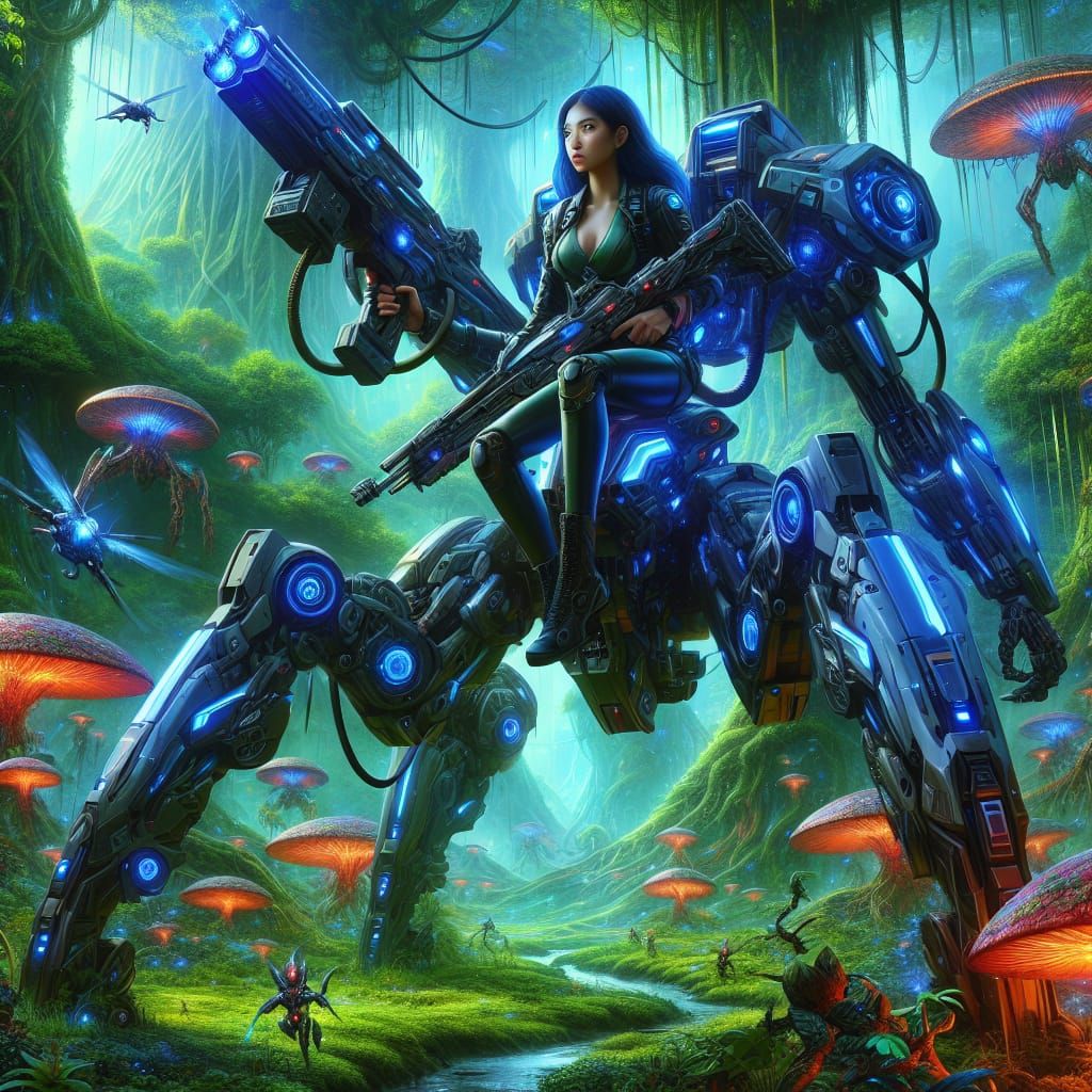 A Patrolling Mech