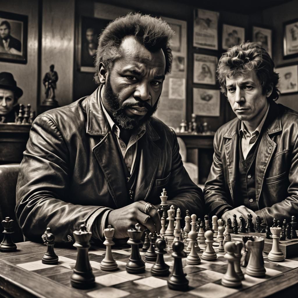 Hyperrealistic Chess Game Between Celebrities