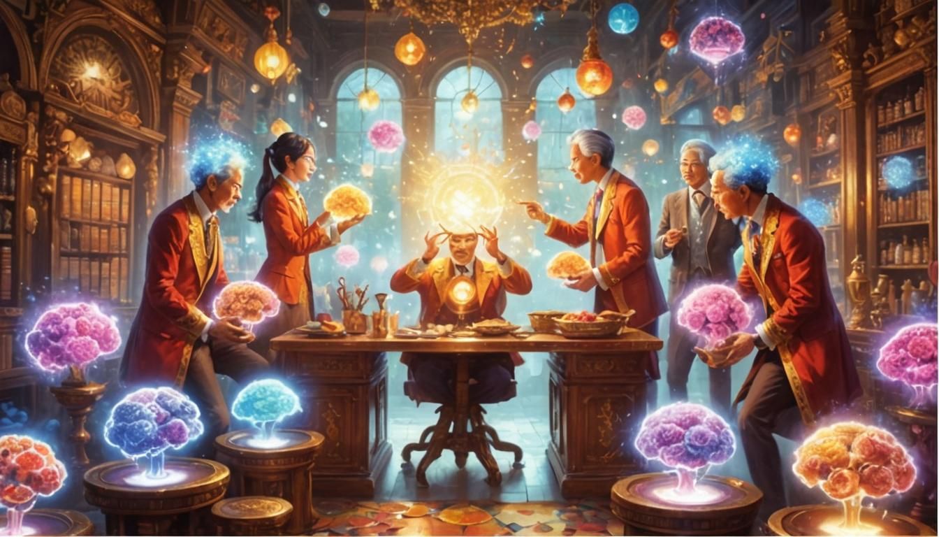 Vivid Colors Generated by AI Image Tool