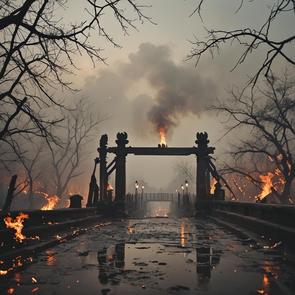 Burning World: Sparks in the Wind, Photography