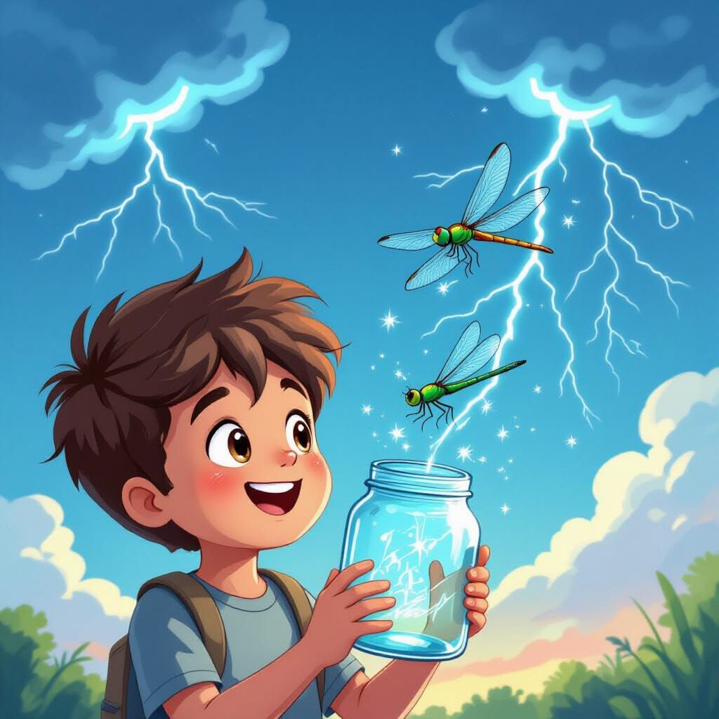 Yesterday a child came out to wander, caught a dragonfly inside a jar ... and the seasons they go round and round