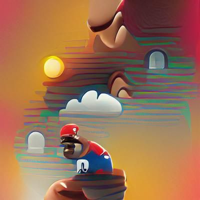 Super Mario AI Image