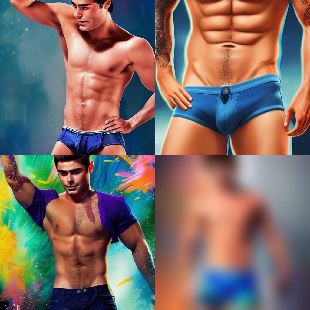 Hyperrealistic Male Figure in Dramatic Lighting