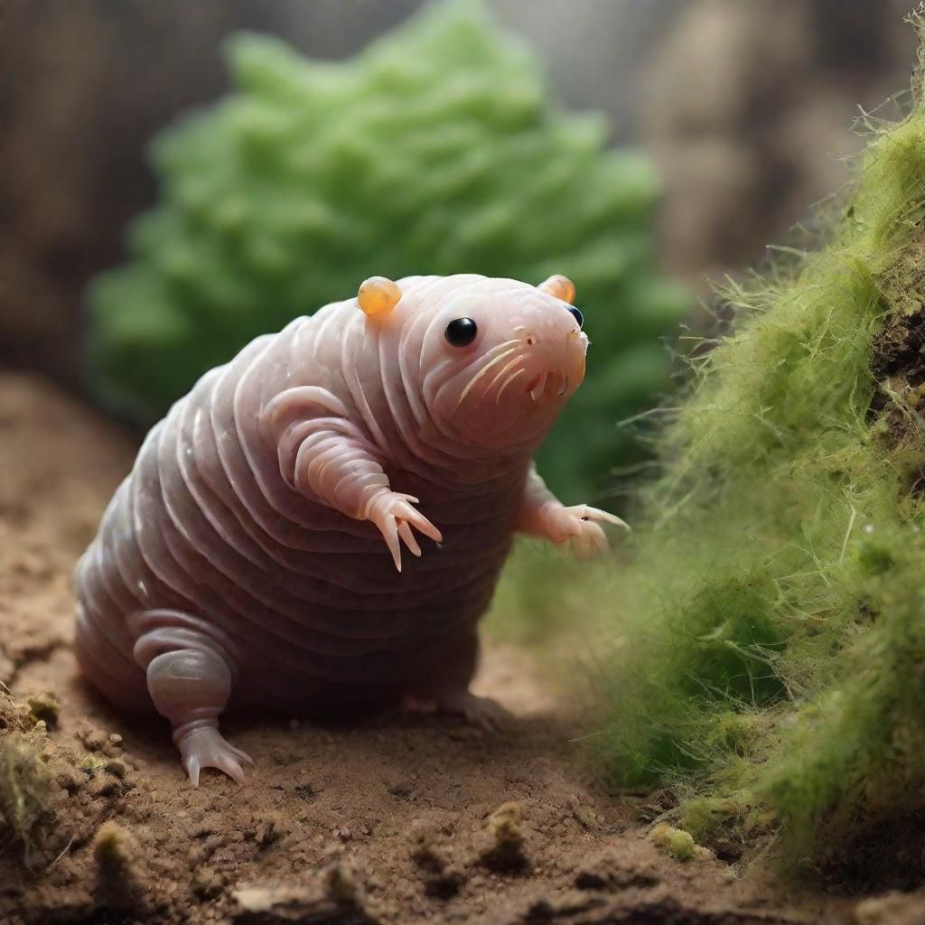 Carnivorous Tardigrade Skin Infestation Battle