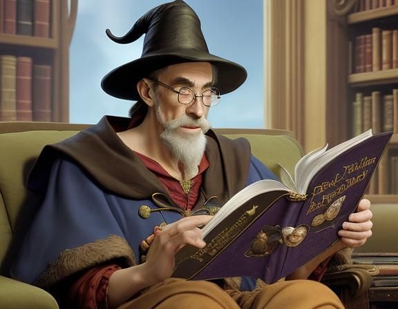 Rincewind Complains to Terry Pratchett about Discworld