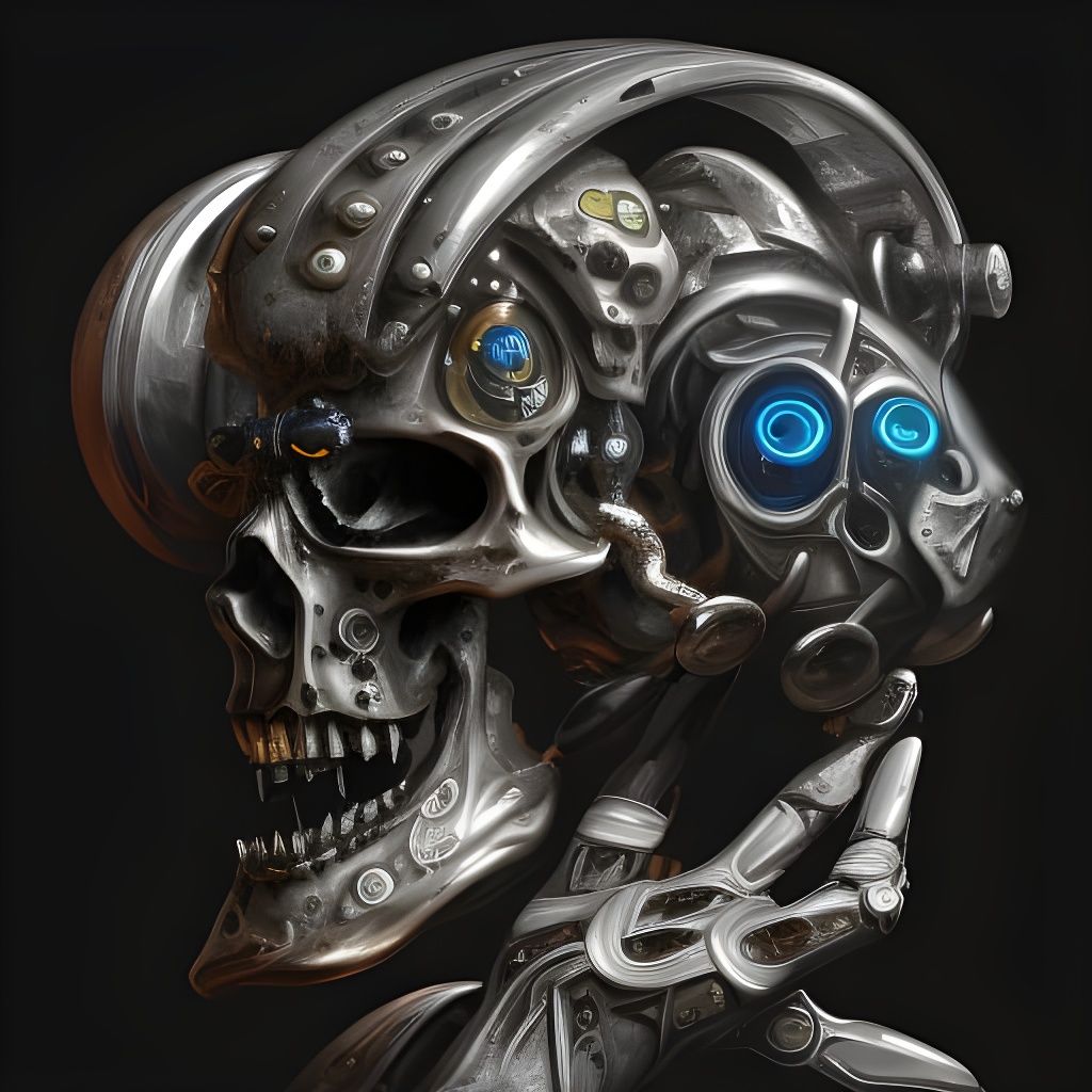 Mecha skull