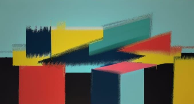 Abstract Colorfield Painting in the Style of Rothko