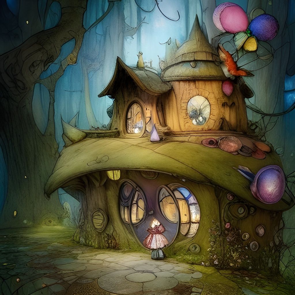 Magic House in a fairy world ...