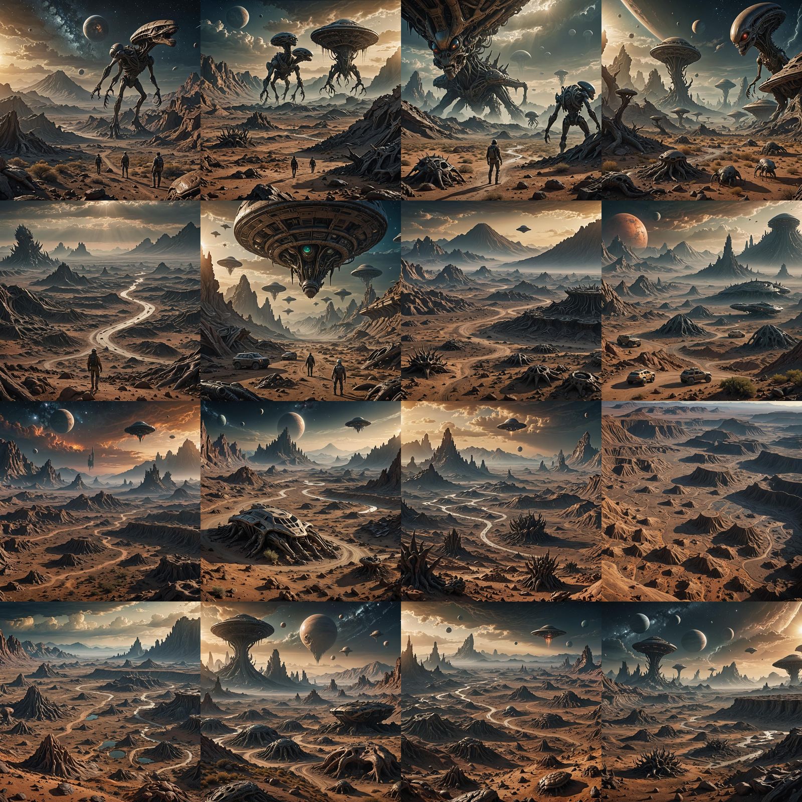 Bizarre Alien Landscapes Photographed with Advanced Alien Ca...