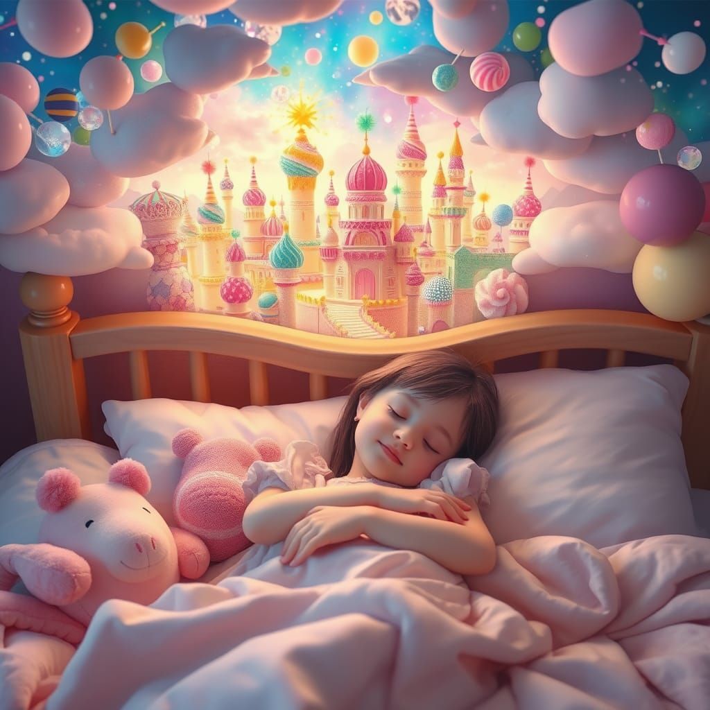 Dreamy Metropolis: A Child's Sweet Slumber