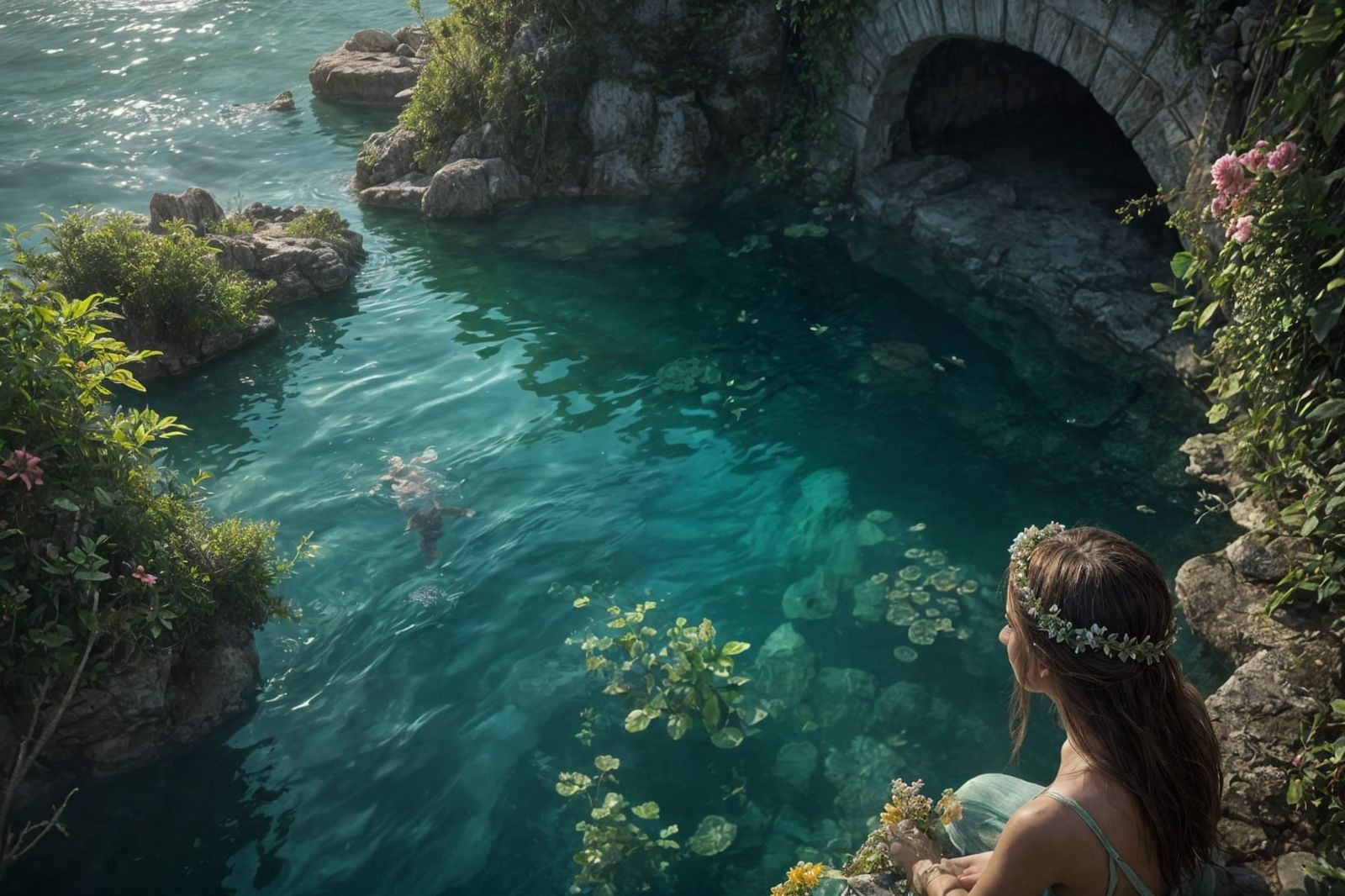 Mermaid's Lagoon: A Treasure in the Depths