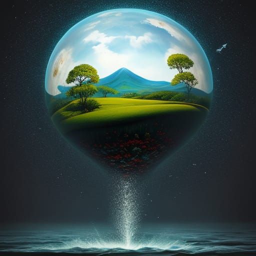 Surreal Art Masterpiece in Dreamlike Realism