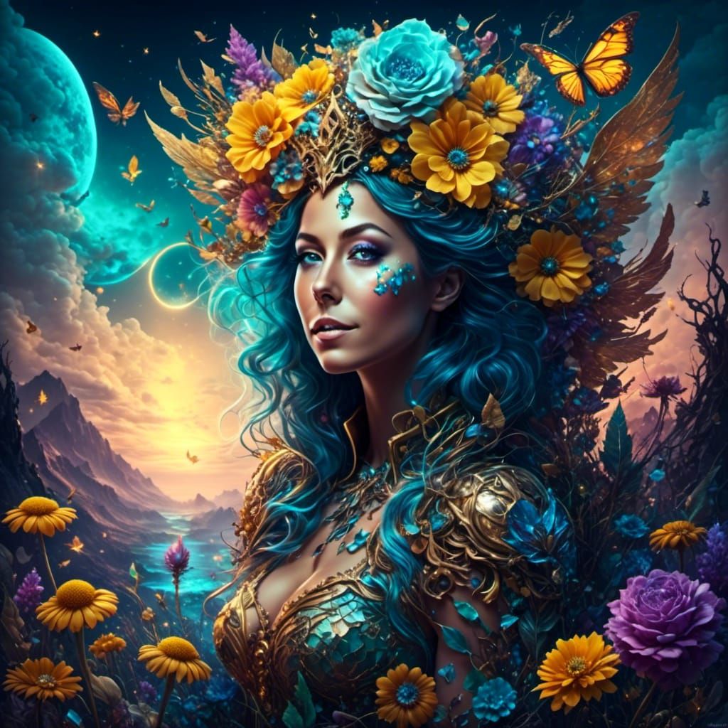 Heroine<lora:Kooky:1.0> <lora:KCarts:1.0>   Fantasy