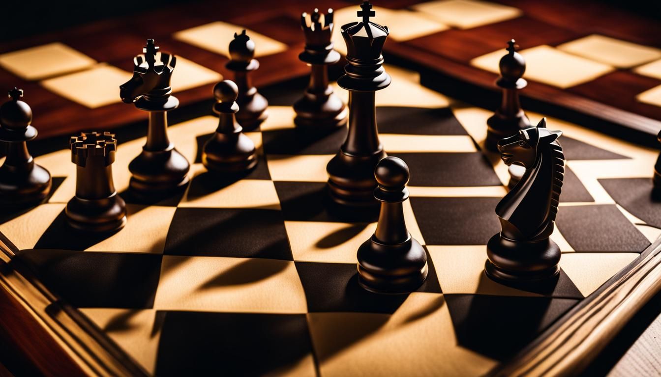 Animals as Chess Pieces on Board