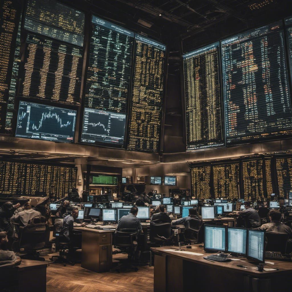 Hyperrealistic Stock Market in Sharp Focus