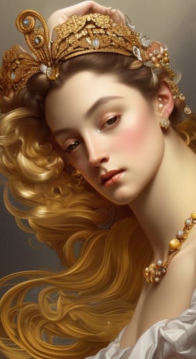 Renaissance Portrait of a French Queen