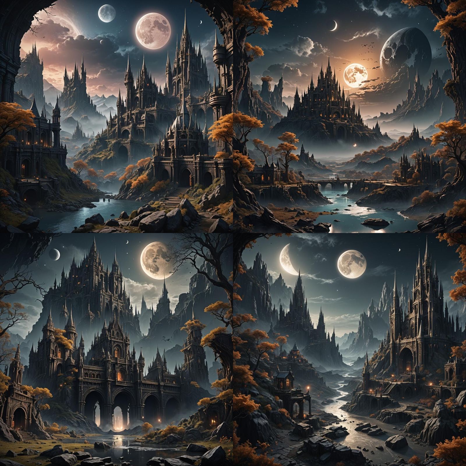 Dark moon, new moon, beginnings, endings