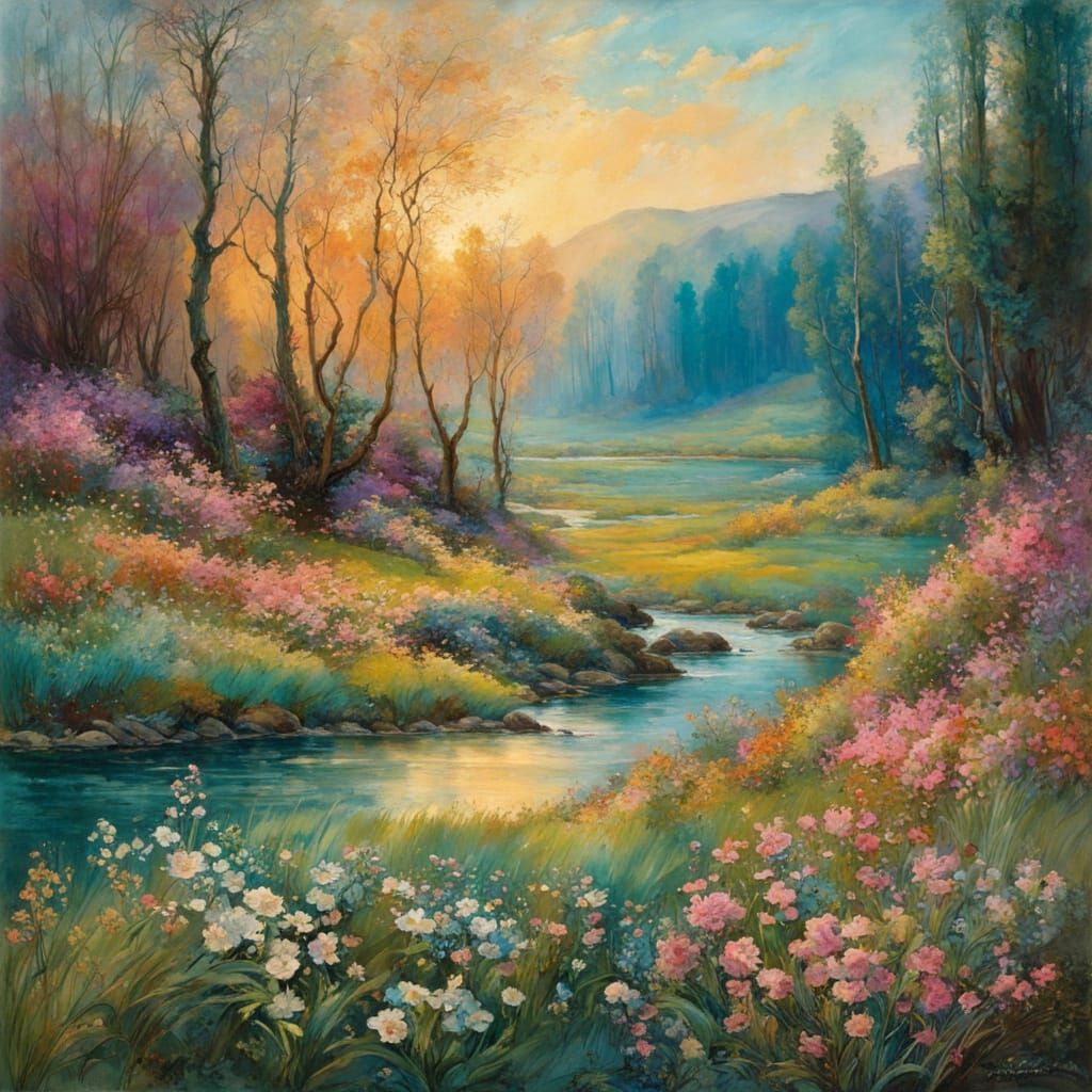 Spring landscape